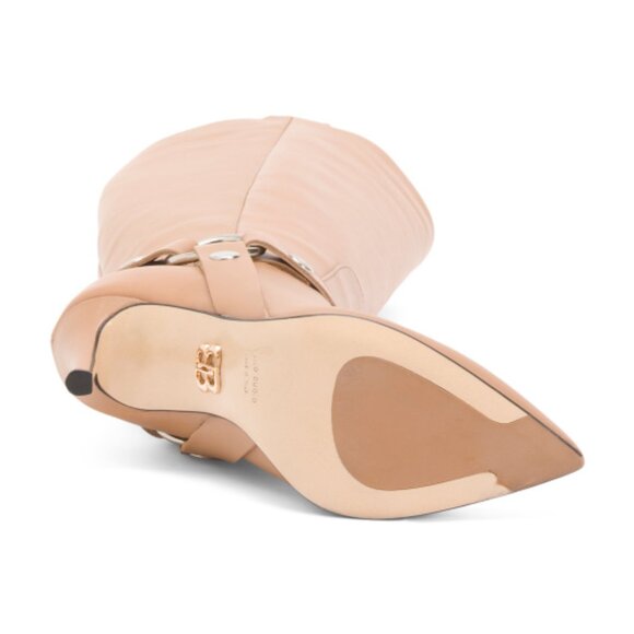 BEAUTIISOLES Made In Italy Leather Phoebe High Shaft Boots - Picture 3 of 3